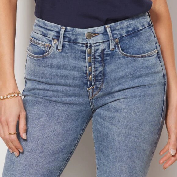 Good American Good Legs Flare | Indigo330 | Size 10/30 | NWT | Curve-Flattering - Picture 2 of 7